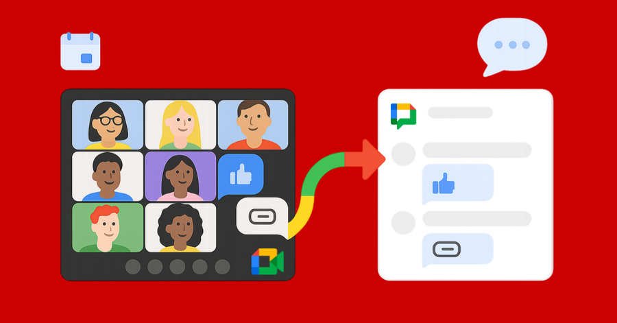 Google Meet y Google Chat se unen: tus conversaciones ahora continúan después de la reunión
