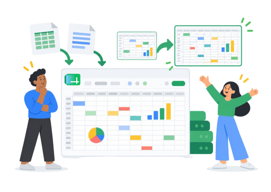 Google Sheets ahora permite hasta 20 millones de celdas por archivo