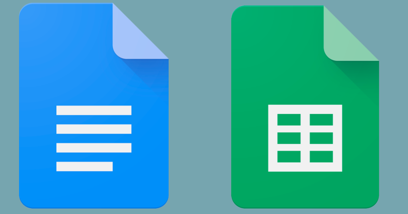 Docs y Sheets para Android