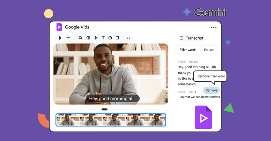 Grabas videos y luego te arrepientes de cómo suenas… Google Vids ahora te ahorra el trago amargo