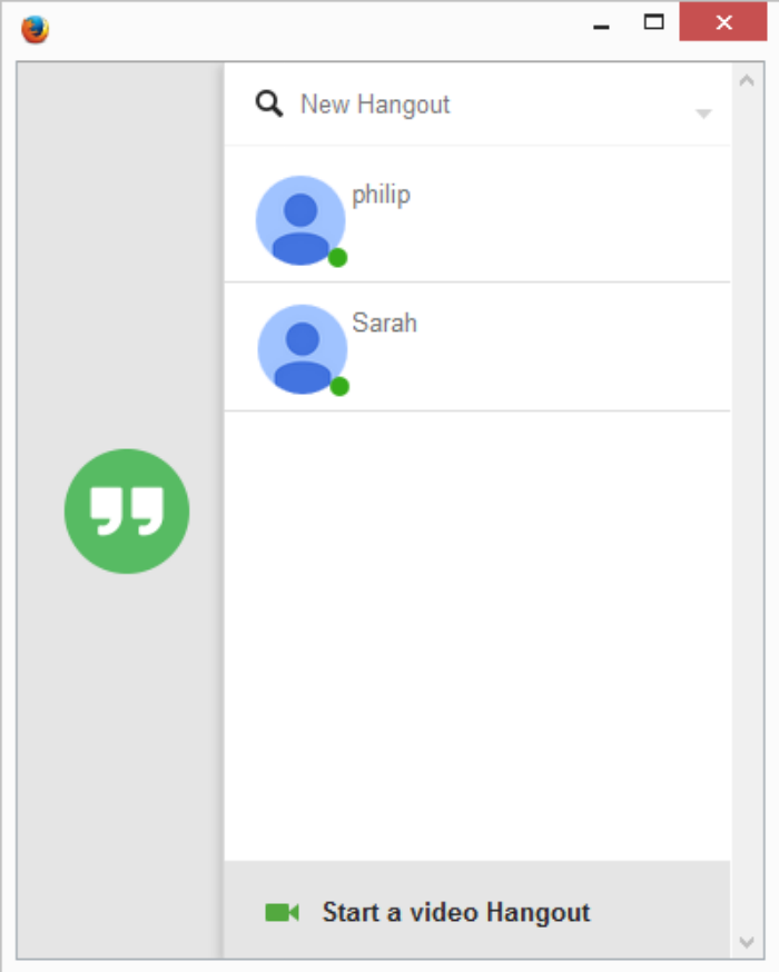 Google Hangouts temporalmente no admitirá llamadas de teléfono y video en Mozilla Firefox