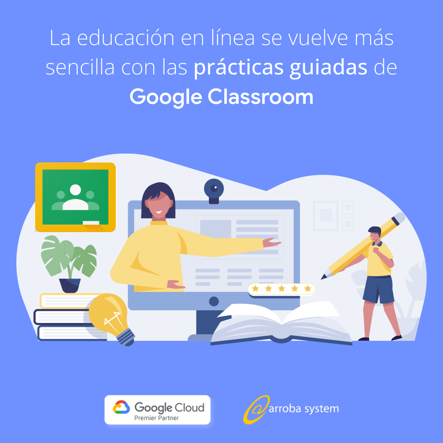 La educación en línea se vuelve más sencilla con las prácticas guiadas de Google Classroom