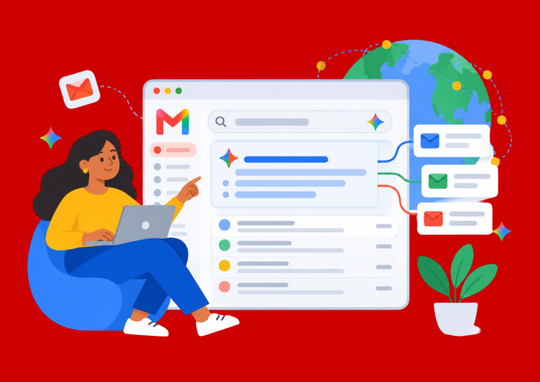 Las respuestas de Gemini llegan a la barra de búsqueda de Gmail en todo el mundo