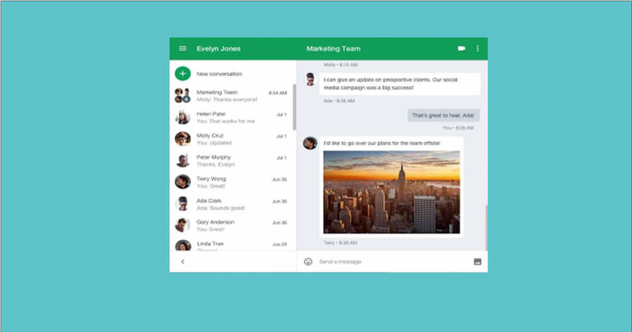 Chat de Hangouts