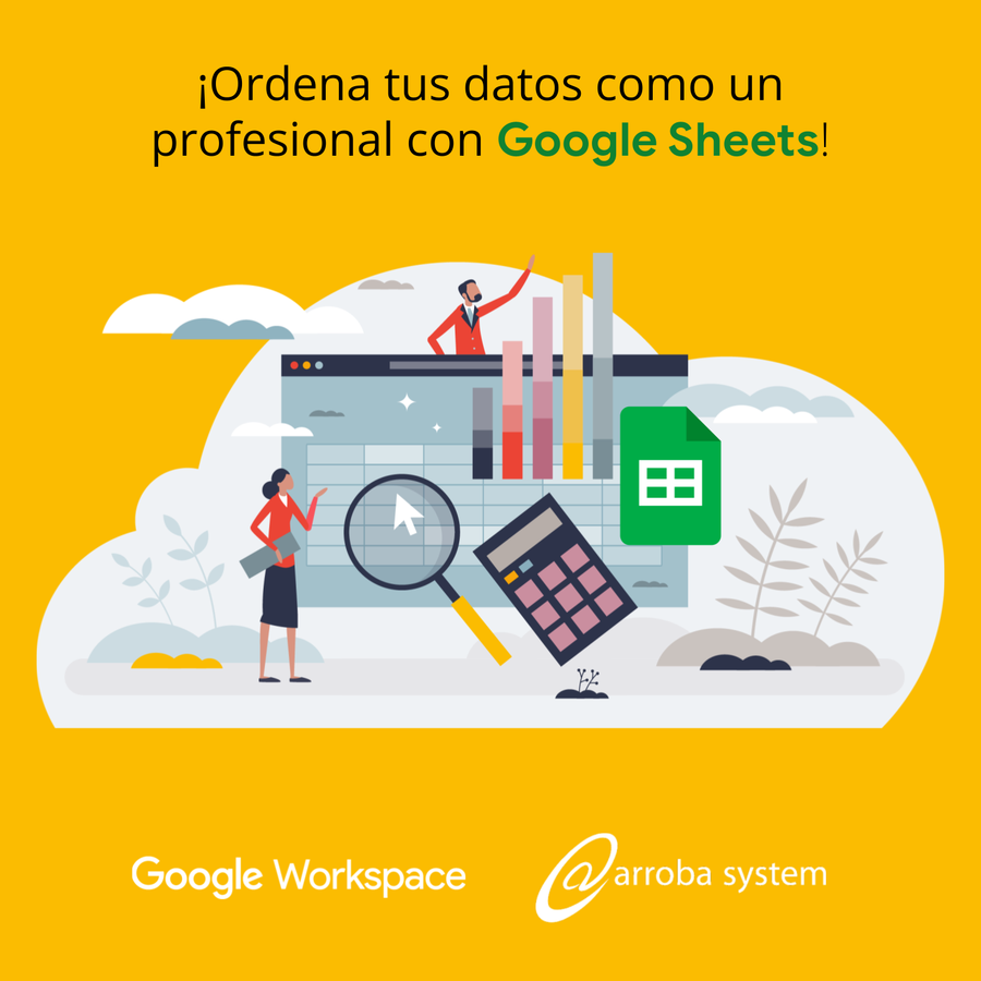 ¡Ordena tus datos como un profesional con Google Sheets!
