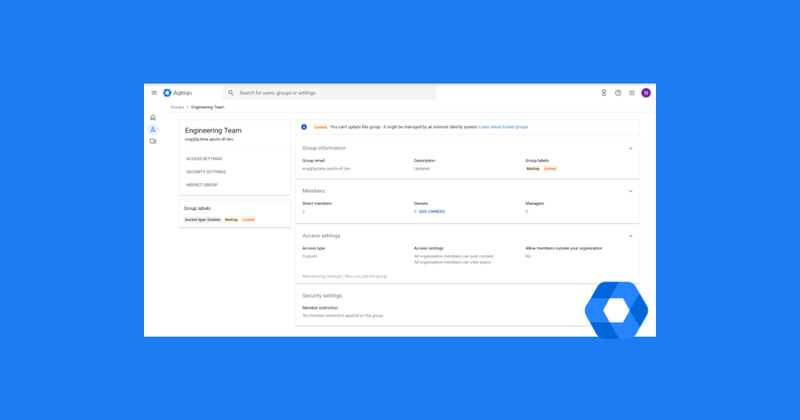 Por fin: ya puedes blindar tus grupos de Google para que nadie los modifique sin permiso