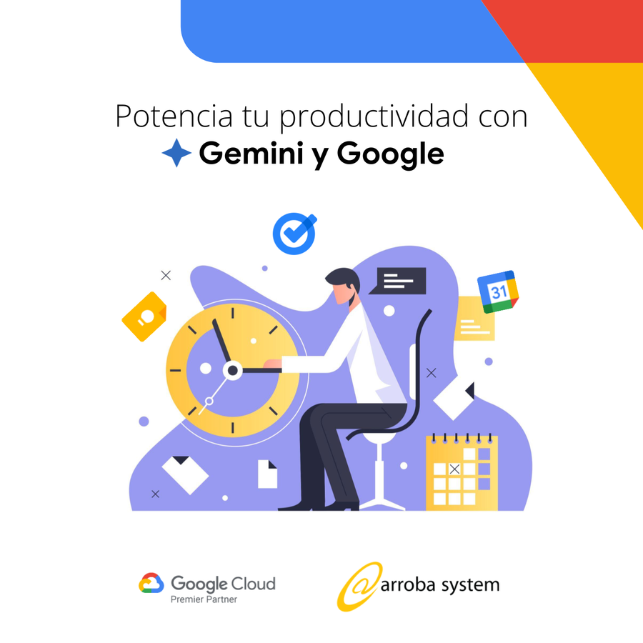 Potencia tu productividad con Gemini y Google