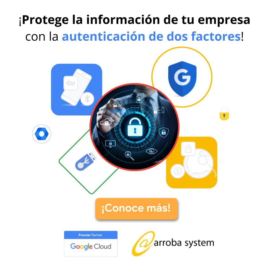 ¡Protege la información de tu empresa con la autenticación de dos factores!
