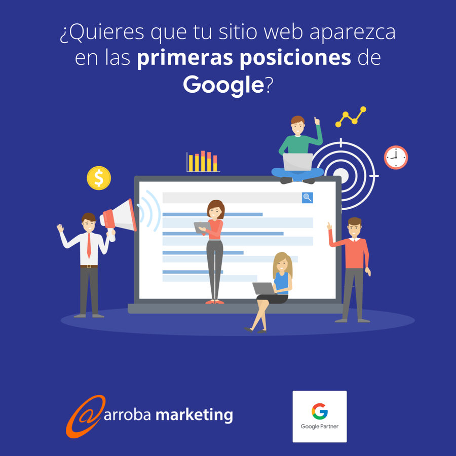 ¿Quieres que tu sitio web aparezca en las primeras posiciones de Google?