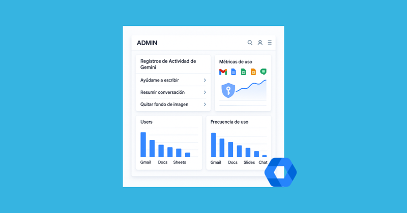¿Quieres saber si tu equipo realmente está usando Gemini? Ya puedes auditarlo (y sacarle más jugo que nunca)