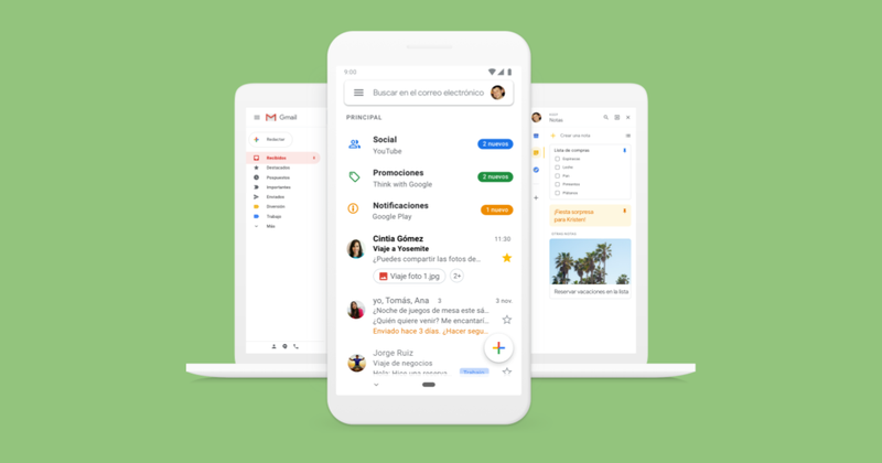 Atajos en gmail
