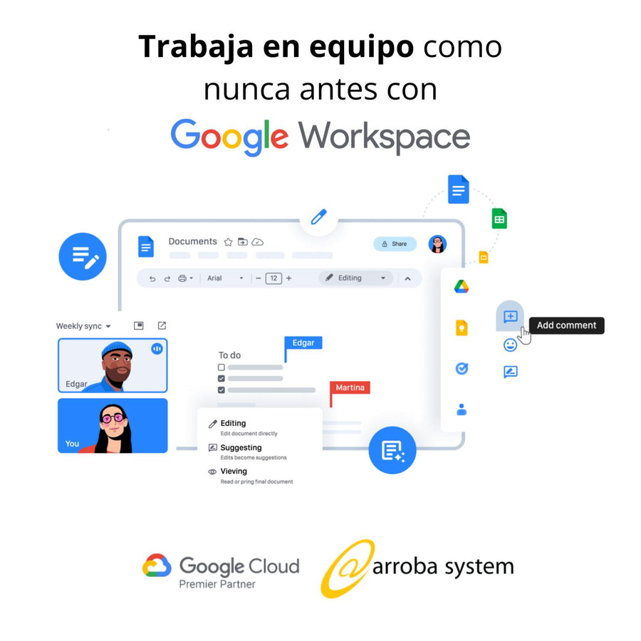 Trabajo en equipo como nunca antes con Google Workspace