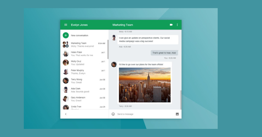 Google Hangouts en Chrome