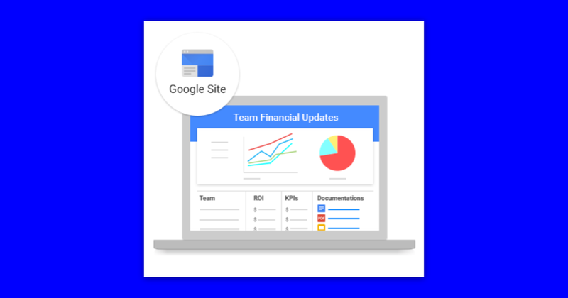 Google Sites para tu empresa