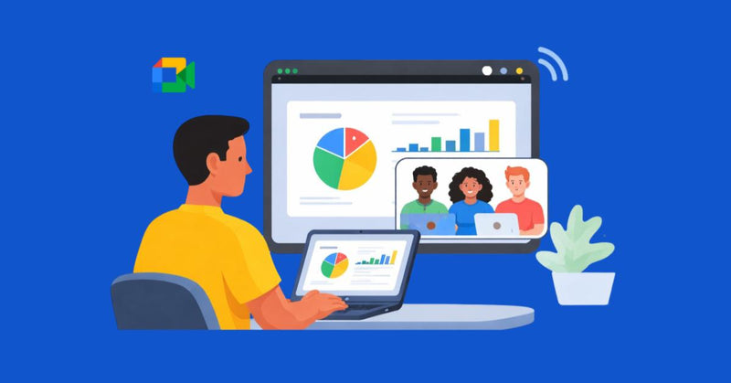 ¿Usas Google Meet para presentar? Esta nueva función te va a encantar